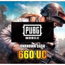 660 UC (Unknown Cash) - PUBG Mobile  